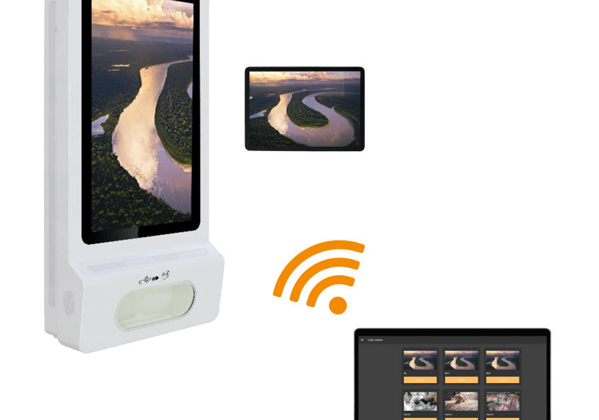 Plateforme connectée de diffusion vidéo démo