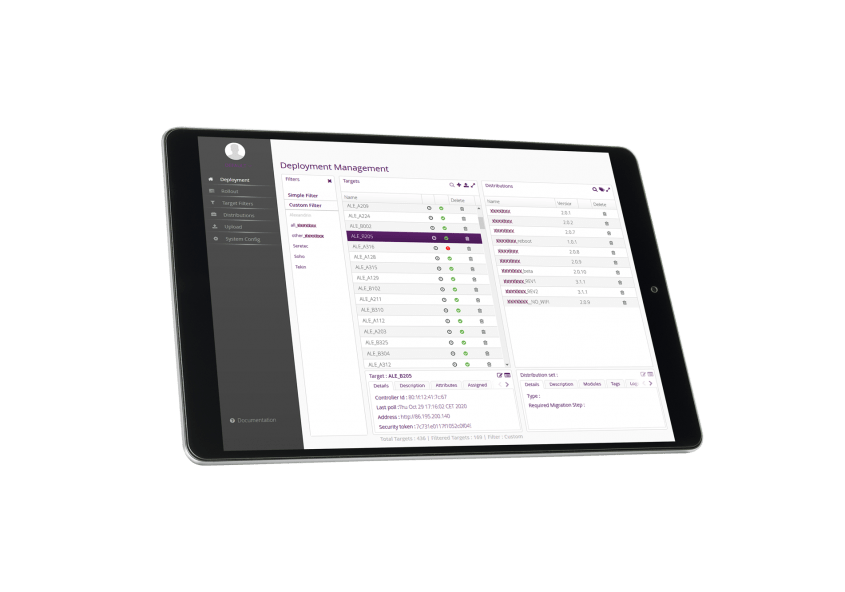plateforme mise à jour à distance LINUX IoT