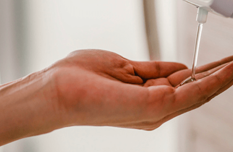 distributeur de gel hydroalcoolique