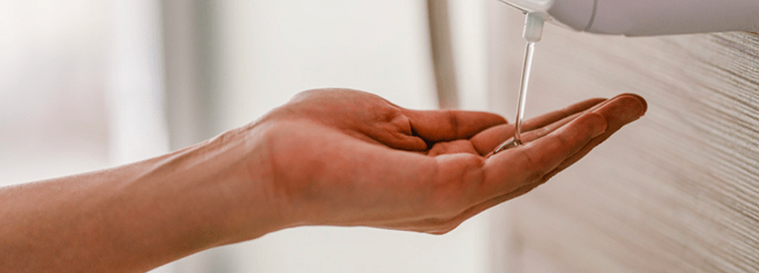 distributeur de gel hydroalcoolique